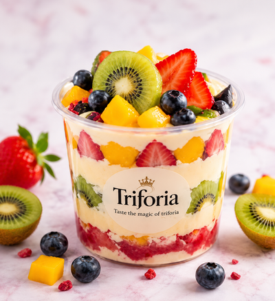 Trifforia Mixed Fruit Custard Trifle