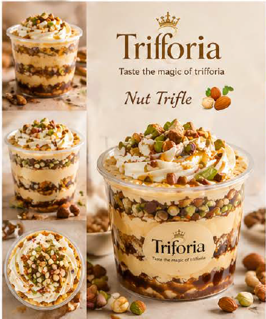 Trifforia Nut Custard Trifle